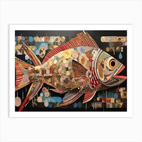 Fishing 2 Art Print