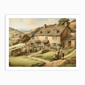 Country Cottage 12 Art Print