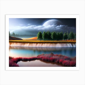 Landscape Wallpapers 2 Art Print