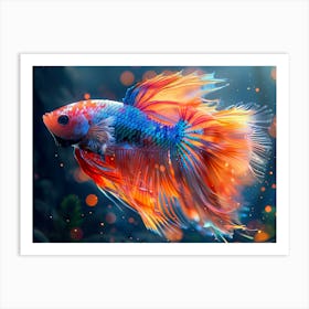 Siamese Catfish 2 Art Print