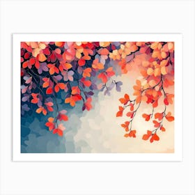 Autumn Leaves 9 Art Print