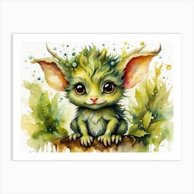 Forest Imp Art Print