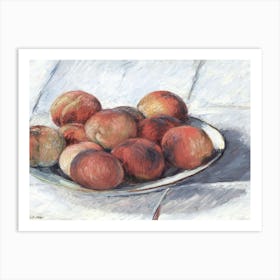 Peaches By Claude Monet Art Print