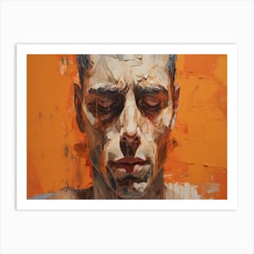 Portrait Of A Man 4 Art Print