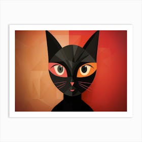 Black Cat 10 Art Print