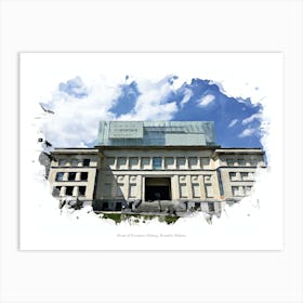 House Of European History, Brussels, Belgium Art Print