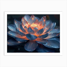 Lotus Flower 80 Art Print