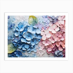 Hydrangeas 33 Art Print