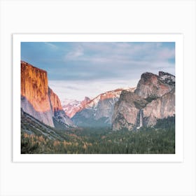 Yosemite Valley Views Art Print