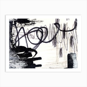 Abstract Painting Graffiti Art Print