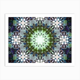 Abstraction Watercolor Flower 1 Art Print