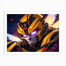 Transformers Bumblebee 3 Art Print