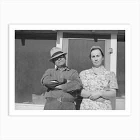 Untitled Photo, Possibly Related To Fruit Farmer And His Wife, Placer County, California, This Couple Have Changed Art Print