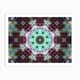 Abstract Flower 1 Art Print