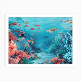 Under The Sea Art Print