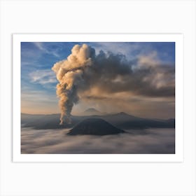 Bromo Volcano Art Print