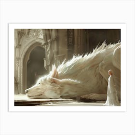 Myeera Never Ending Story Movie Atreyu Falcor Sphinxs Artax The 7a839117 596b 4237 8938 7062037aec5d Art Print