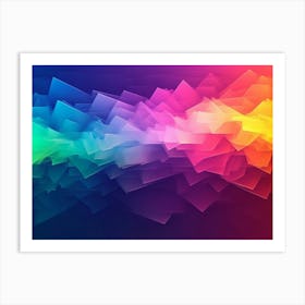 Abstract Background Art Print