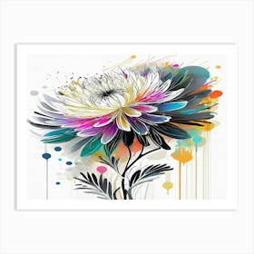 Chrysanthemum 1 Art Print