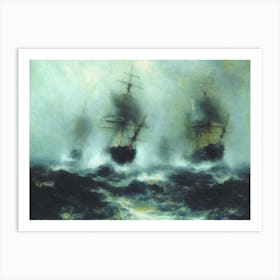 Stormy Seas Art Print