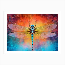 Dragonfly Common Baskettail Epitheca 11 Art Print