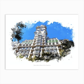 Palacio Barolo, Buenos Aires, Argentina Art Print