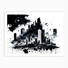 Cityscape 61 Art Print