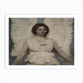 Angel With Wings 5 Art Print