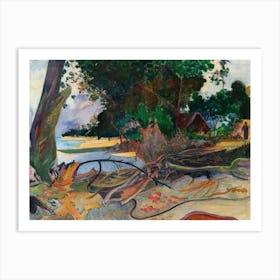 The Hibiscus Tree (Te Burao) (1892), Paul Gauguin Art Print