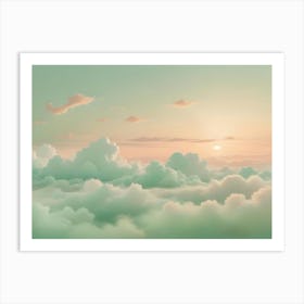 Clouds In The Sky 2 Art Print