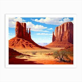 Monument Valley 1 Art Print