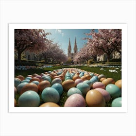 Easter Eggs 6 Art Print