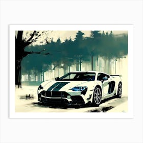 Lamborghini 233 Art Print