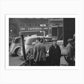 Scene On 8th Avenue, New York City By Russell Lee Art Print