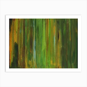 Abstract forest  Art Print