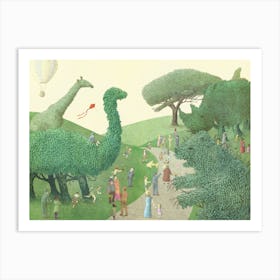Summer Park Art Print