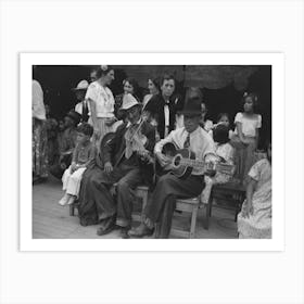 Untitled Photo, Possibly Related To Spanish American Musicians At Fiesta, Taos, New Mexico By Russell Lee 1 Art Print