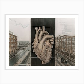 Heart In The City (XV) Art Print