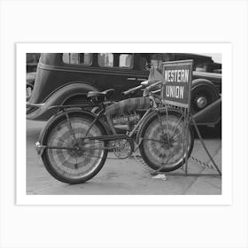 Decorated Bicycle, National Rice Festival, Crowley, Louisiana By Russell Lee Art Print