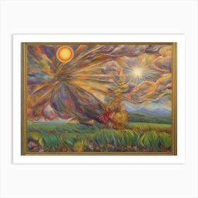 Sun Rises Art Print