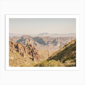 Peralta Trail Scenery Art Print