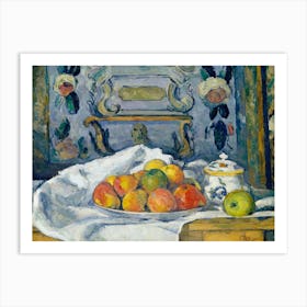 Dish Of Apples, Paul Cézanne Art Print