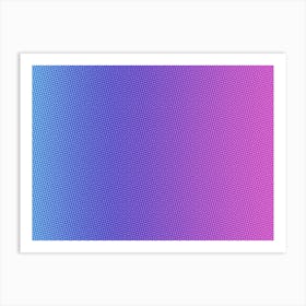 Dot Pattern Background Art Print