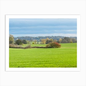 Field With Trees 2 Art Print