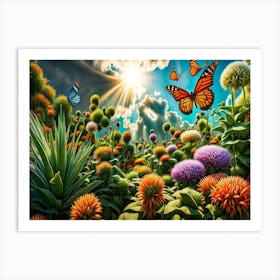 Magical Plants 4 Art Print