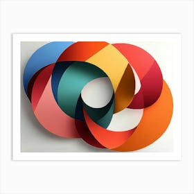 Circle Of Color Art Print