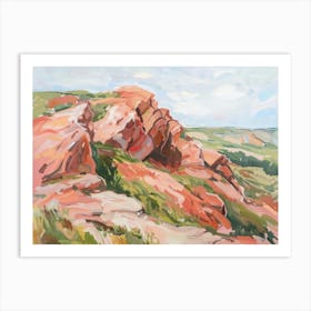 Red Rocks 2 Art Print