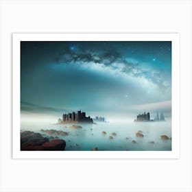 Night In The Sea Art Print