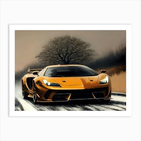 Lamborghini 204 Art Print