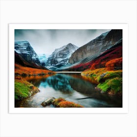 Autumn In The Mountains 10 Art Print